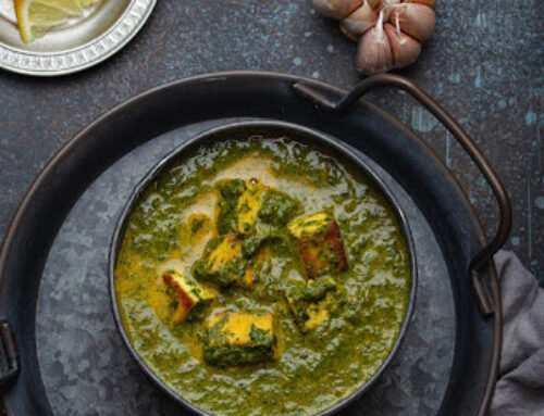 Palak Tofu (Spinach Tofu Curry)